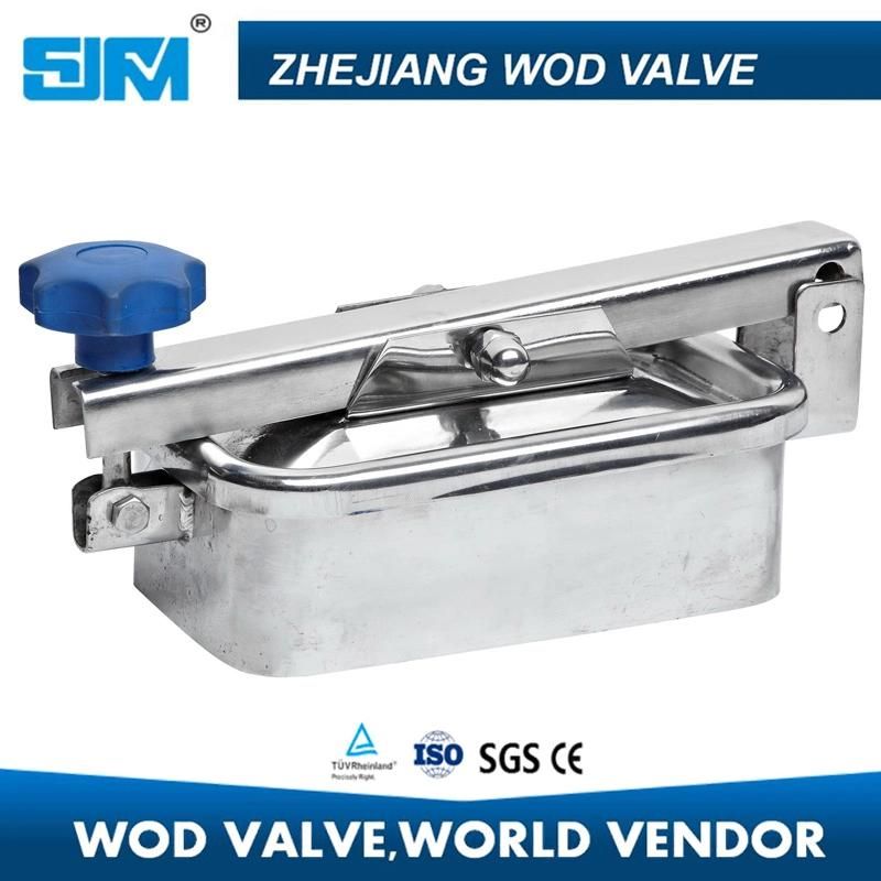 Ss304 Sanitary Square Type Manlid