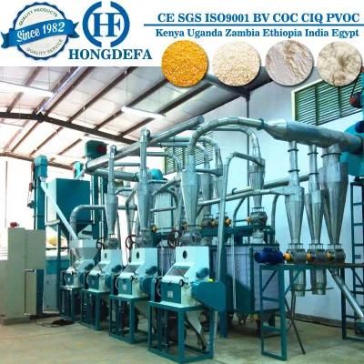 Full Automatic Maize Flour Milling Machine Better Sale
