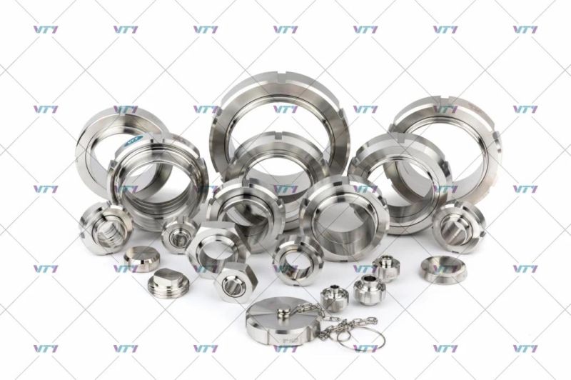 Sanitary Stainless Steel Unions Set (Nut+Male+liner+gasket)