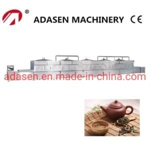High Efficiency Tunnel Conveyor Microwave Drier Tea Sterilization Machinery
