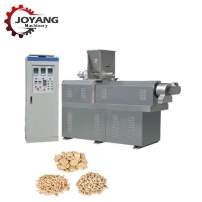 Soya Nuggets Chunks Protein Processing Production Plant