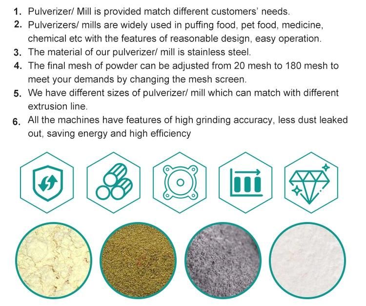 Universal Rice Wheat Corn Grass Coconut Cocoa Grain Powder Chilli Bean Grinding Machine