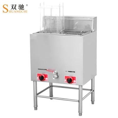 China Supplier OEM 28L High Quality Free Standing Gas Fryer