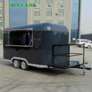 Electric Heated Food Hamburger Street Food Truck