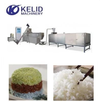 Automatic Reconstituted Fortified Rice Processing Extrusion Machine Line