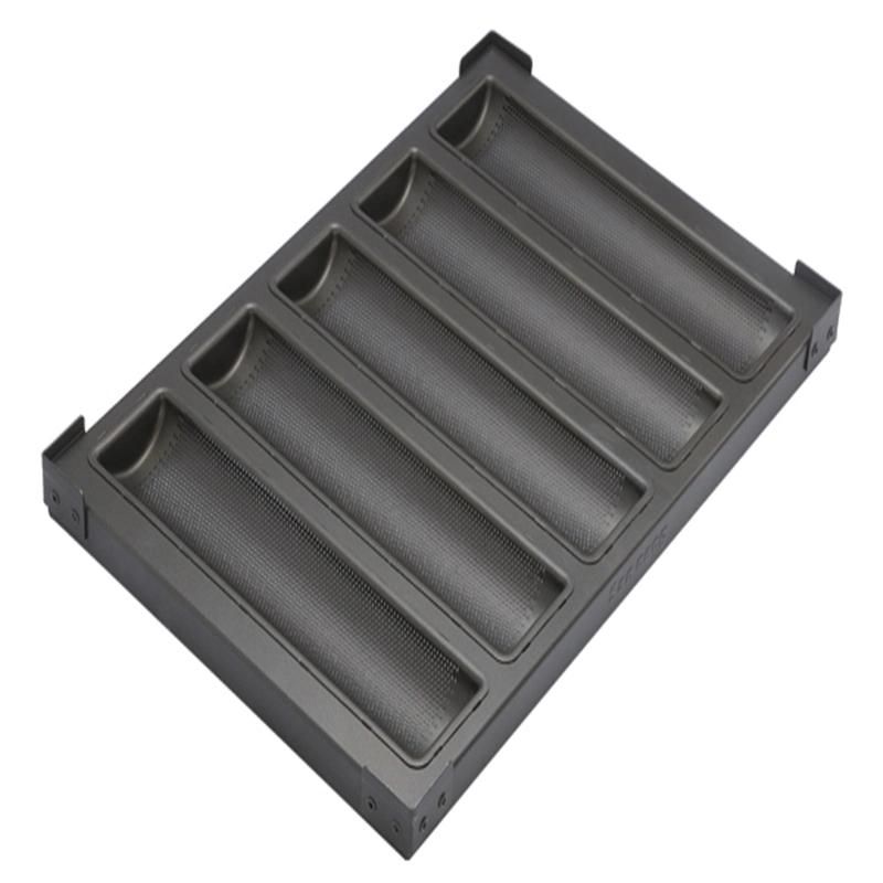 Rk Bakeware China-Nonstick Aluminum Baguette Tray