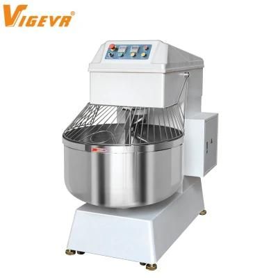 Commercial 8-100kg 20L-260L Bread Bakery Equipment Double Motion Dough Spiral Machine ...