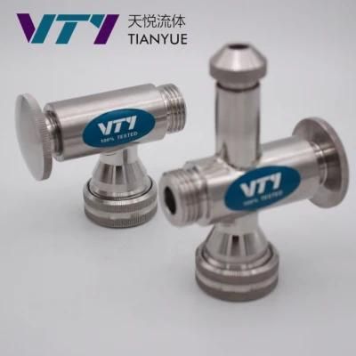 Stainless Steel Strainer Angle Filter with Clamp/Clamp