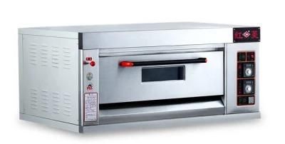 Professional Bakery Machine 1 Deck 2 Tray Common Type Gas Oven
