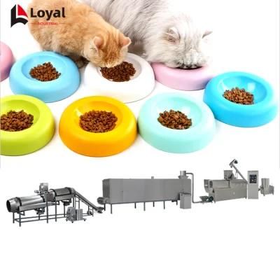 Ss 304 Extruder for Pet Food Dog Food Extrusion Making Machine Plant Best Selling Pet Food ...