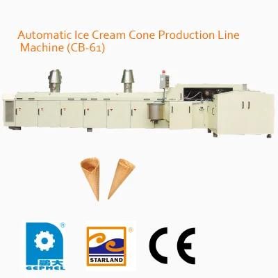 Automatic Ice Cream Cone Production Line Machine (CB-61)
