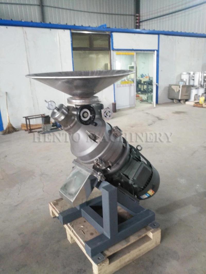 Automatic Electric Ultra-micro Grinding Peanut Butter Machine / Fine Butter Milling Machine