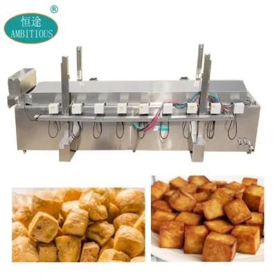 Conveyor Fryer Mesh Belt Fryer Fried Tofu Machine