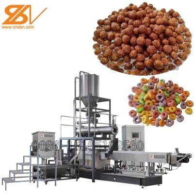 Engineers Available Roasted Breakfast Cereals Production Line