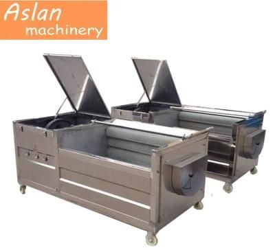 Brush Washing and Peeling Vegetable Fruit Roller Machine Cleaning Machine Food Machinery