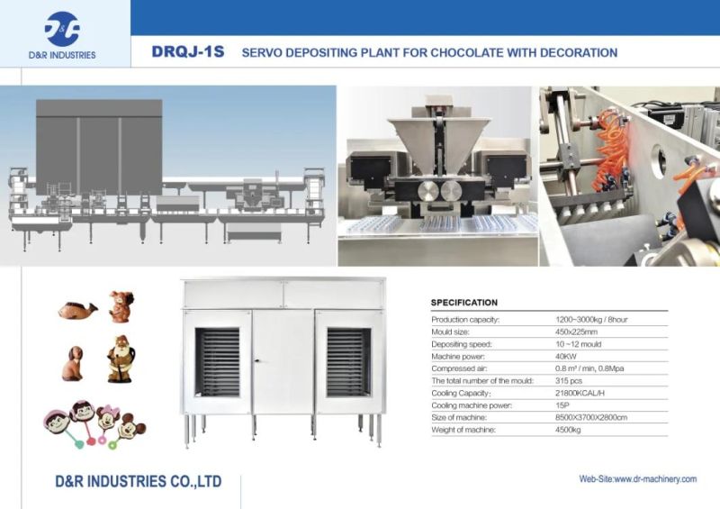 Big Filling Chocolate Moulding Machine