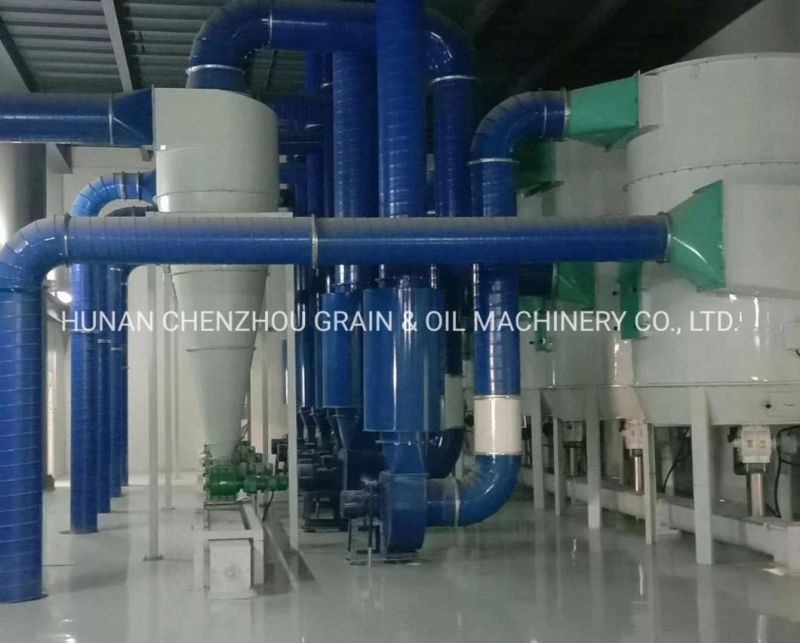 Clj Efficient 50-300 Tons Per Hour Complete Rice Milling Machine Turnkey Auto Rice Mill Plant