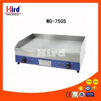 Electric Griddle (Wg-750s) All Flat Plancha Ce Bakery Equipment BBQ Catering Equipment ...