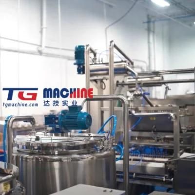 Full Automatic Gummy Jelly Candy Production Line Lollipop Making Machine with Factory ...