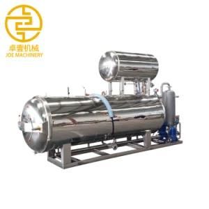 Full-Automatic Double Tank Water Bath Type High Temperature Sterilizing Pot