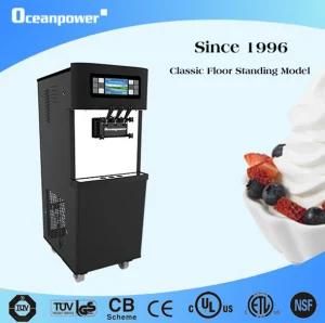 Oceanpower New Designed LCD Touch Screen Ice Cream Machine Dw138cl