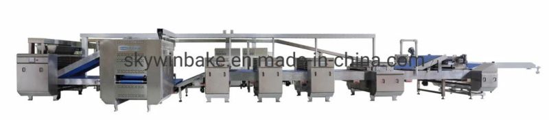 Automatic Factory Line Filled Cookies Biscuit Manufacturing Plant Machine