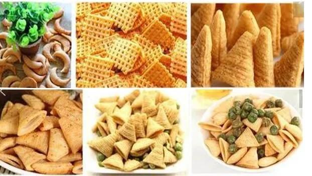 Automatic Fried Wheat Flour Snack Machine