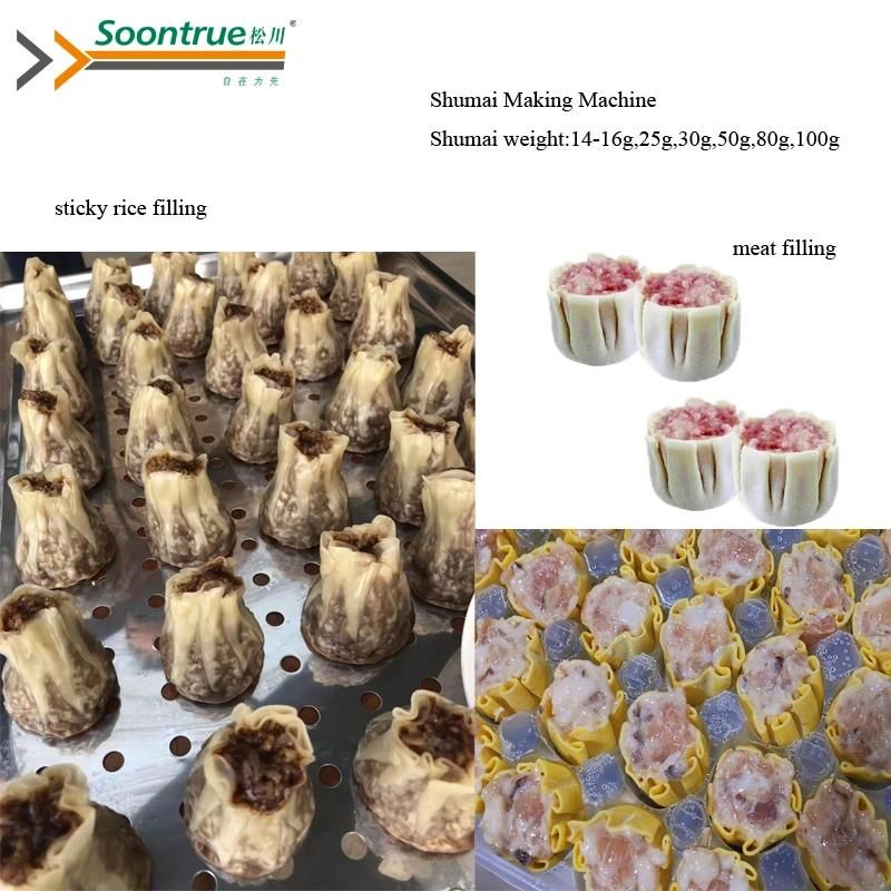 Chinese Food Machine Good Quality Wonton Machine for Little-Fish Shape Wonton