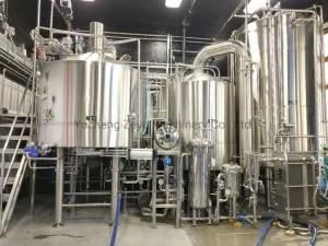 15bbl 3 Vessels Beer Brewhouse with Steam Heating and SUS304