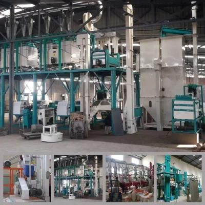 30t/D PLC Maize Corn Flour Milling Machine