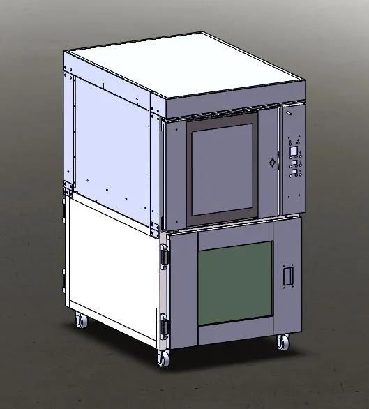 Commericial 8 Trays Steaming Hot Air Circulation Oven with 10 Trays Proofing Together Combinated Oven