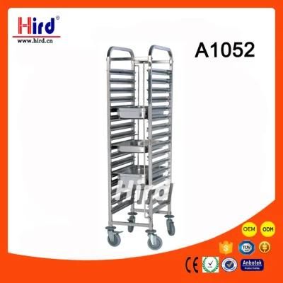 Stainless Steel Tray Rack Trolley (A1052) Ce
