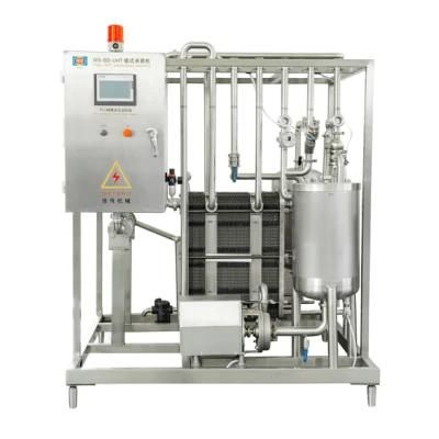 Fully Automatic PLC Control Uht Plate Sterilizer Sterilization Machine for Juice Beverage ...