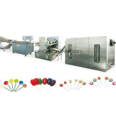 Lollipop Line Ball with Gum Filling Machine Line