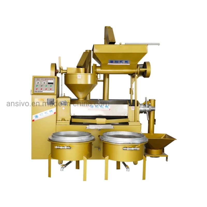 Automatic Screw Oil Press Sunflower Oil Press Olive Oil Pressing Machine