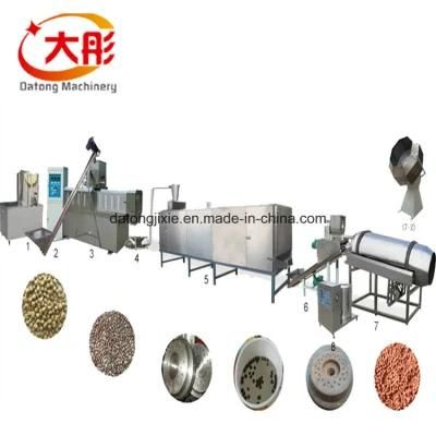 Floating Fish Feed Pellet Extruding Machine