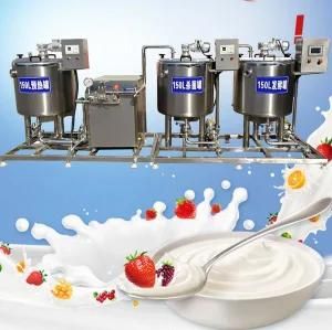 Complete Liquid Milk Yogurt Processing Line Equipments for Dairy Yogurt Making Machine
