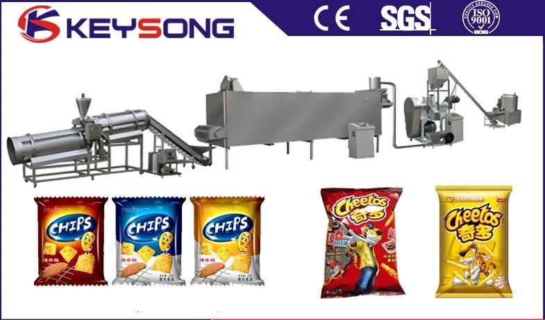 The Best Quality Cheetos Kurkure Niknak Processing Line