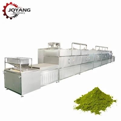 80 Kw 80 Kg / H Green Tea Powder Tea Microwave Drying Machine