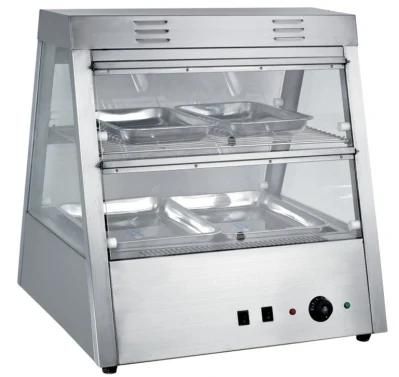 Cheering Warming Display Showcase Bain Marie Dh-2X2