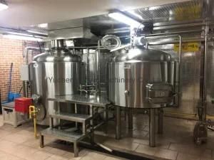 500L Brewery Equipment for Pub Hotel, 5hl Beer Brewing System