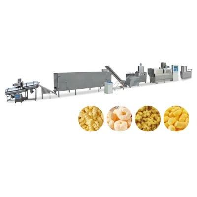 Corn Rice Flour Extruded Snack Extruder Machine