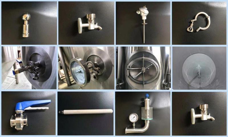 Cassman Customized 304 Stainless Steel Brewery System Fermentation Equipment Beer Making Line