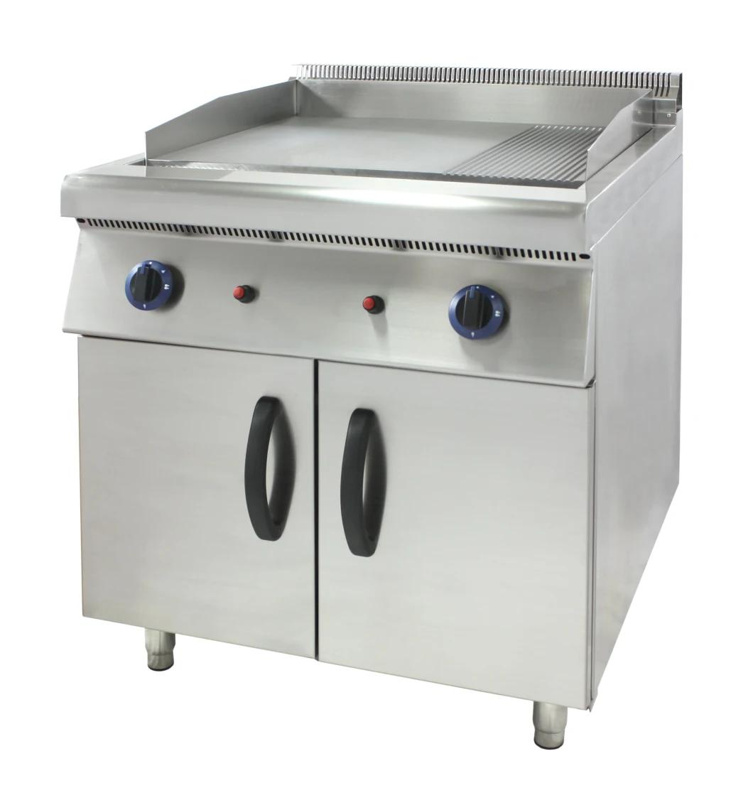 Kitchen Equipment Gas Griddle (Hzh-Rg/R) All Flat/ Mirror