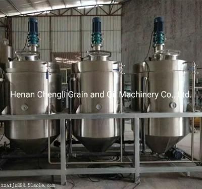 Made in China Crude Vegetable Edible Oil Milling Pressing Refining Plant