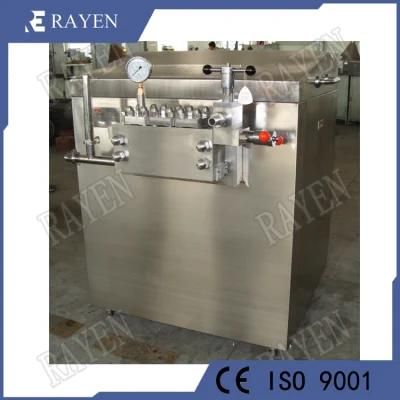 SUS316L or 304 Sanitary Stainless Steel Dairy Milk Liquid Homogenizer