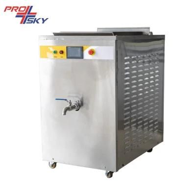 Large Capacity Air Cooling Ice Cream Maker Machine with Pasteurizer