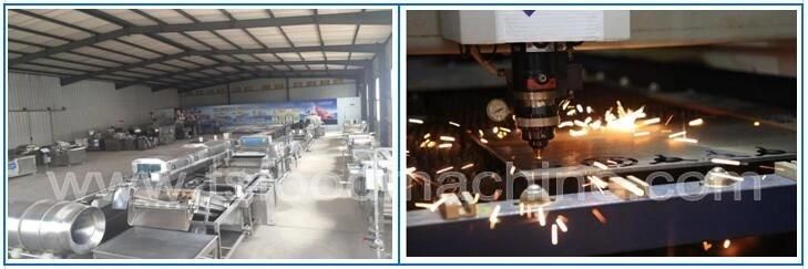 Ce Auto Temperature Control Belt Namkeen Fryer and Snack Frying Machine