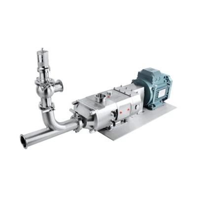 Us 3A Food Processing Positive Displacement Screw Pump with Electric Motor