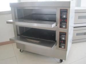 Good Price Double Deck 4 Trays Electric Bread Baking Oven
